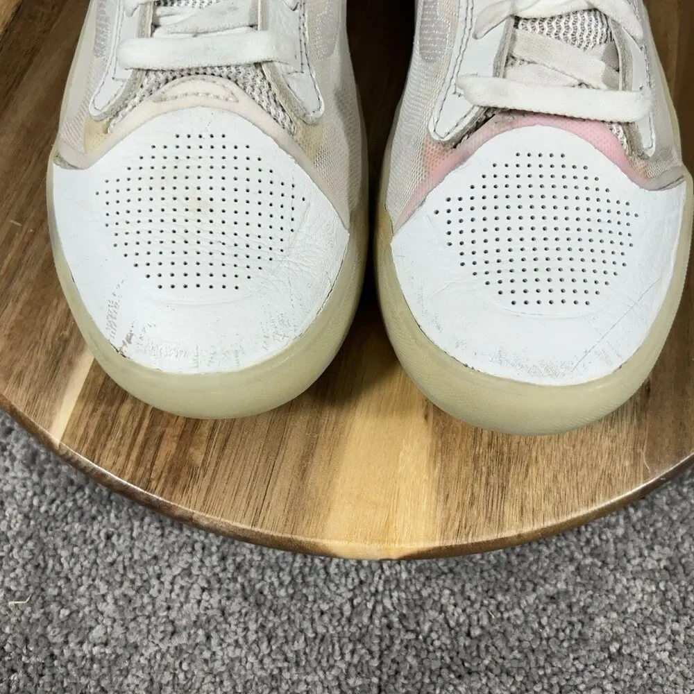 Vans EVDNT UltimateWaffle Women’s Size 9 White Translucent Athletic Shoes Used
